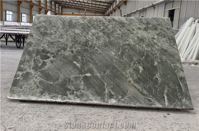 Emerald Green Jade Quartzite Slabs