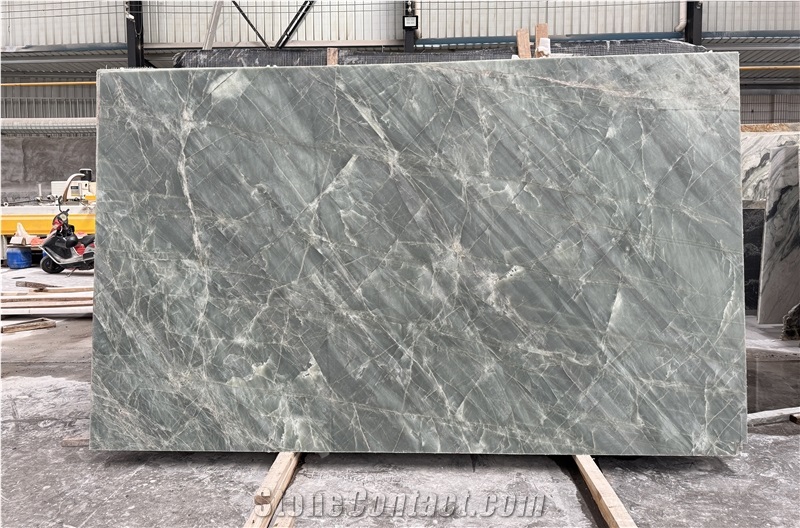 Emerald Green Jade Quartzite Slabs