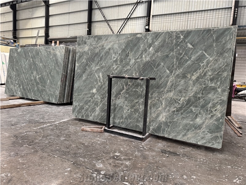 Emerald Green Quartzite Polished Slabs