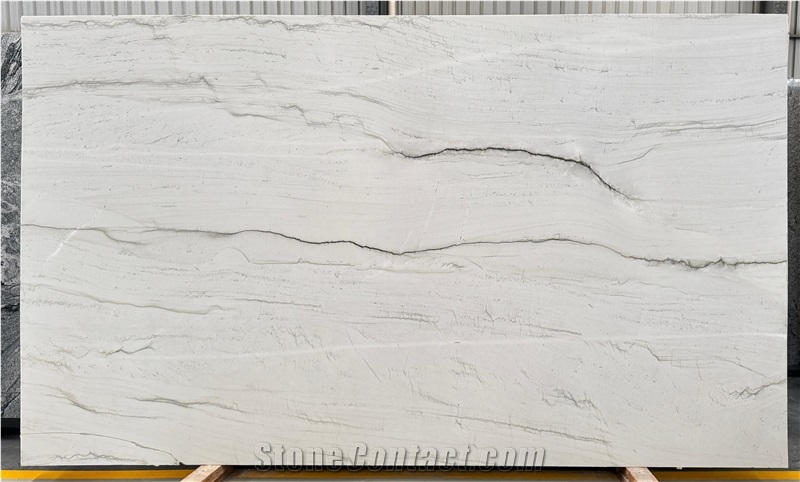 Infinity White Quartzite Slabs