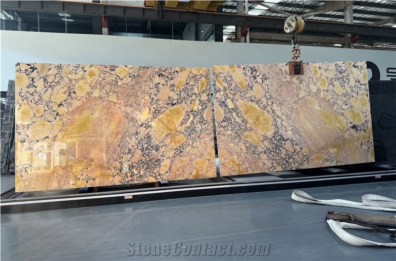 New Iran Calacatta Viola Marble Slabs