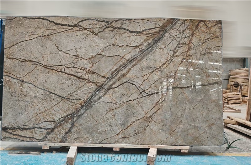 Silver Roots Marble Slabs
