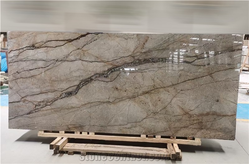Silver Roots Marble Slabs