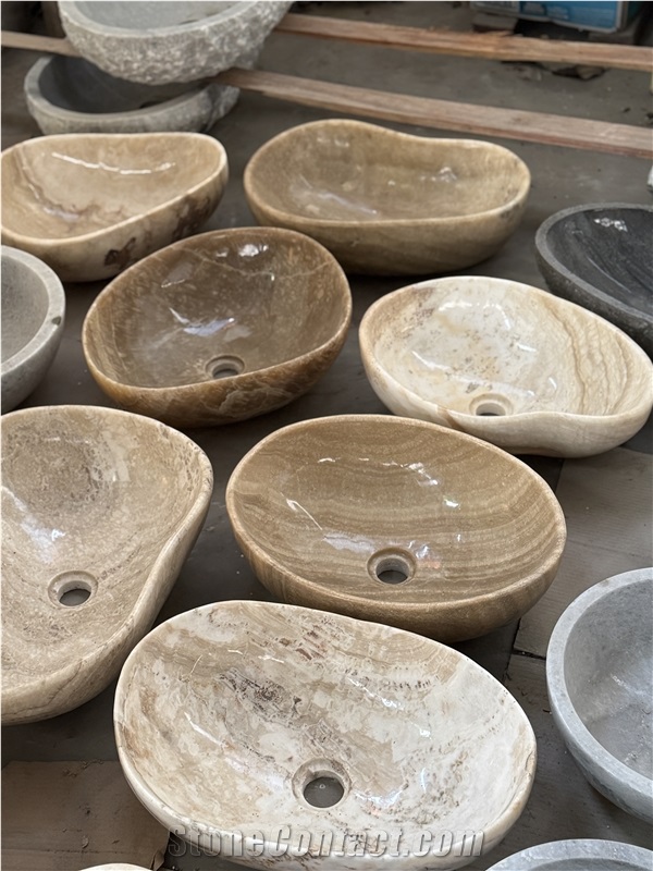 Abstract Onyx Wash Basin