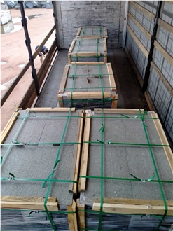 Black Granite Gabbro Paving Stone Tiles