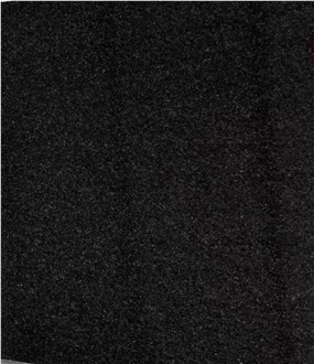 Africa Black Granite Half Slabs Deep Dark Shine Sophisticated Allure