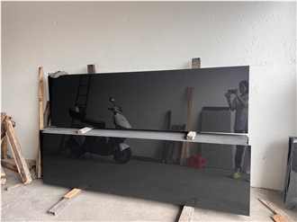 Africa Black Granite Slabs Subtle Grain Timeless Durability