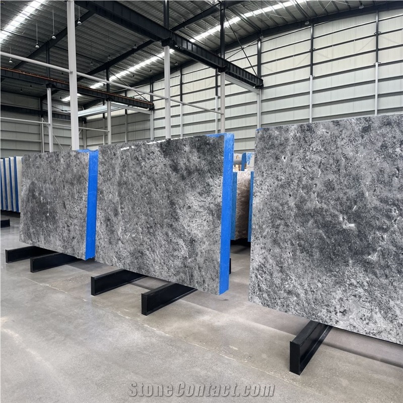 Amazon Grey Marble Slabs Textured Grey Vibe Modern Spaces