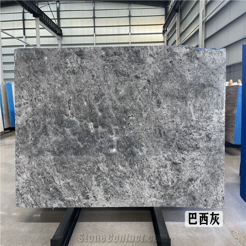 Amazon Grey Marble Slabs Textured Grey Vibe Modern Spaces
