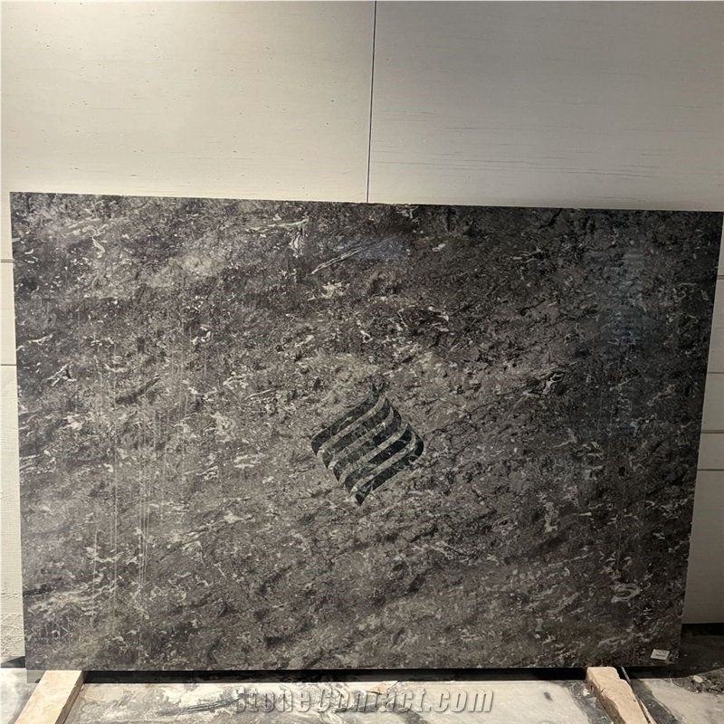 Amazon Grey Marble Slabs Textured Grey Vibe Modern Spaces