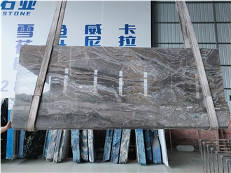 Arabescato Grigio Rosa Marble Slabs Colorful Style