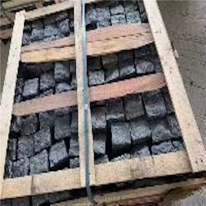 Black Basalt Cobblestone, Cubestone