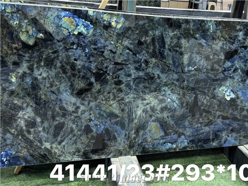 Blue Labradorite Granite Slabs Combinations Decorative