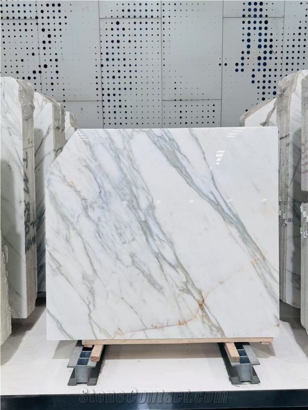 Calacatta Gold Marble Slabs Elegant  Timeless Style