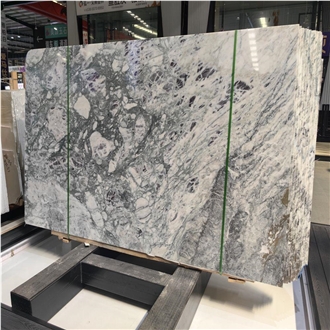 Celadon Quartzite Slabs Green Gray Lines