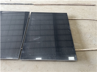 G684 Black Granite Tiles Muted Finish Minimalist Sophistication
