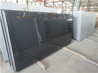 G684 Granite Slabs Dark Grey Texture Sophisticated Look