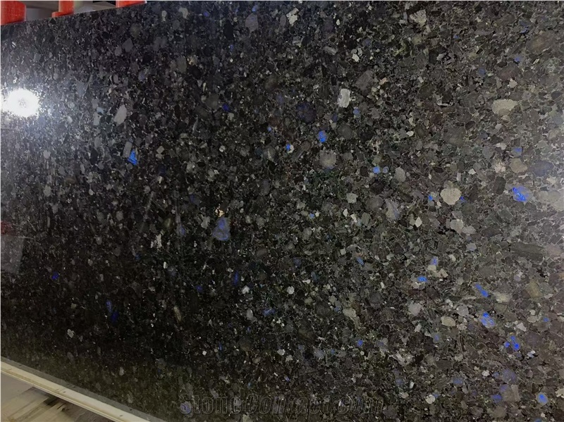 Volga Blue Granite Slabs Modern Elegance