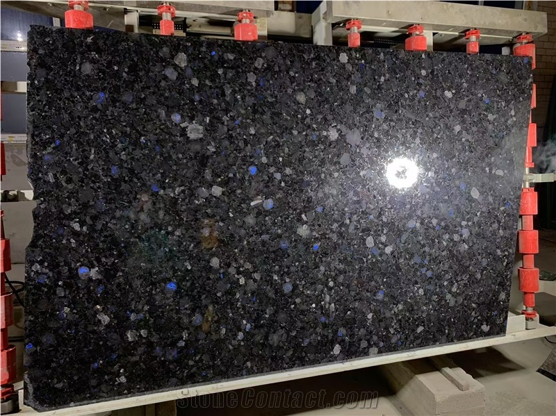 Volga Blue Granite Slabs Modern Elegance