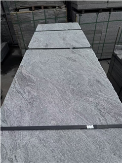 Juparana Grey Granite Half Slabs Dynamic Veins Artistic Elegance