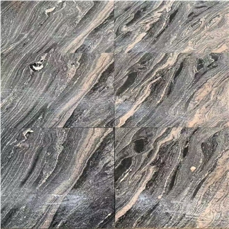 Juparana Grey Granite Half Slabs Dynamic Veins Artistic Elegance