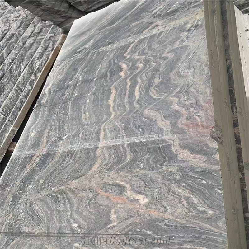 Juparana Grey Granite Small Slabs Unique Vein Design Luxe Character