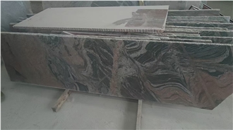 Juparana Red Granite Slabs Natural Swirl Timeless Charm
