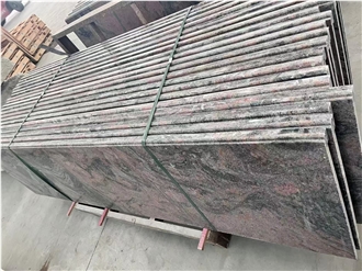 Juparana Red Slabs Smooth Touch Sophisticated Style