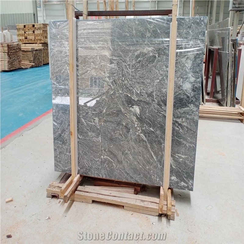 Grigio Carnico Marble Slabs Natural Design Highlight