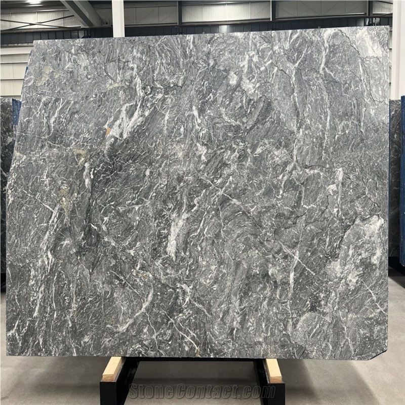 Grigio Carnico Marble Slabs Natural Design Highlight