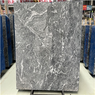 Polished Grigio Carnico Marble Tiles Romantic Charm