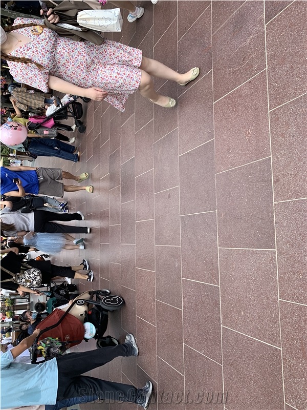 Porphyry Pavement Setts With Smooth Finish