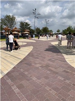 Porphyry Pavement Setts With Smooth Finish