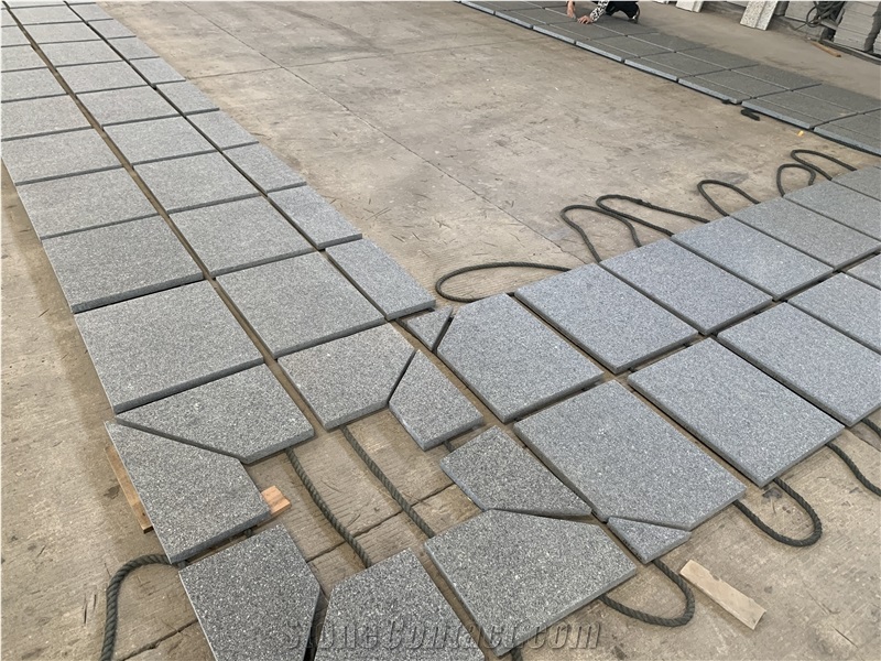 Porphyry Pavement Setts With Smooth Finish