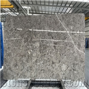 Scottish Gray Marble Slabs: Subtle Gray Tones, Natural Veins