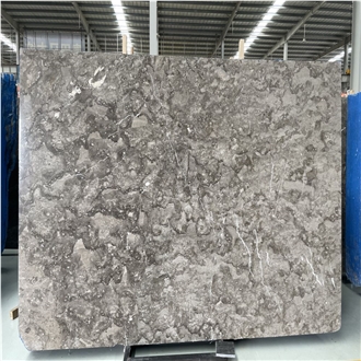 Scottish Gray Marble Slabs Unique Veining, Design Flexibility