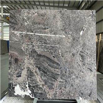 Silver Breccia Marble Slabs Versatile Use