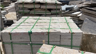 Splitted G682 Granite Paving Stone Paver