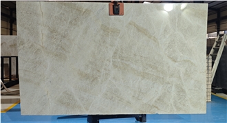 Taj Mahal Polished Slabs Dazzling Shine Luxurious Aesthetic