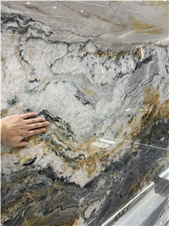 Aquarella Macaubas Quartzite Slabs