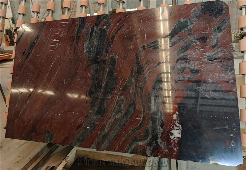 Bloodstone Marble Slabs