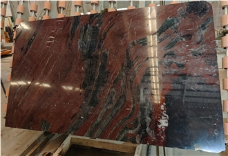 Bloodstone Marble Slabs