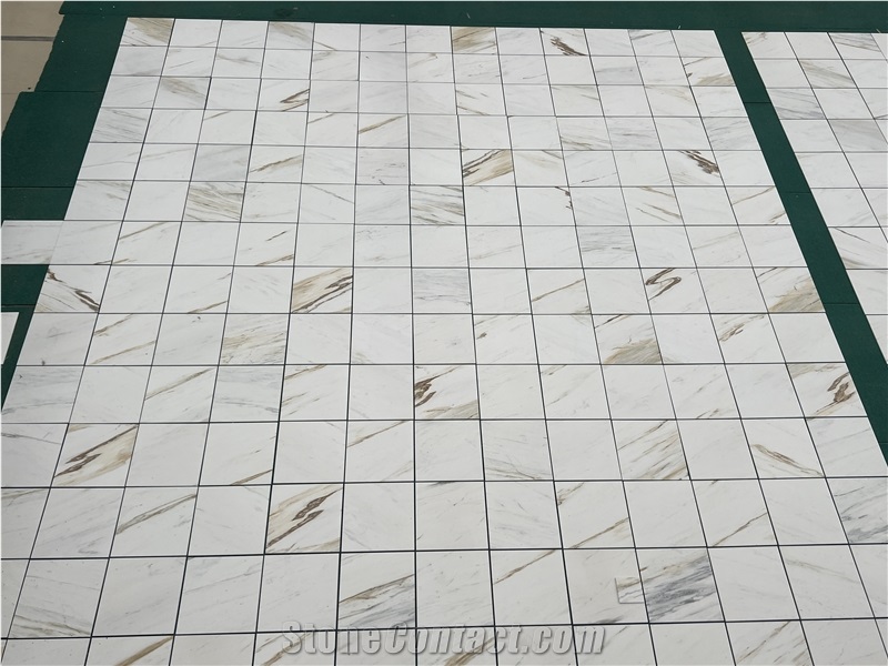 Carrara Gold Marble Cut Size Tiles