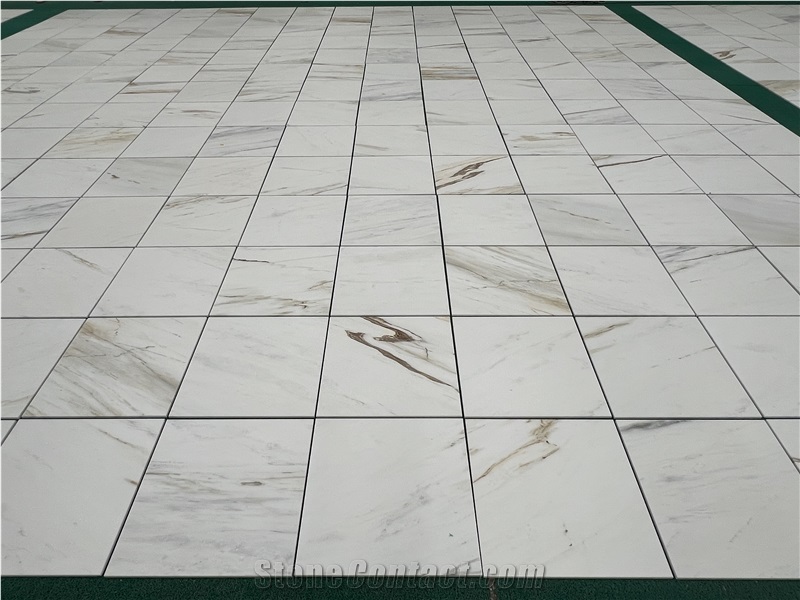 Carrara Gold Marble Cut Size Tiles