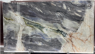 Dreamy Blue Quartzite Slabs