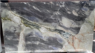 Dreamy Blue Quartzite Slabs