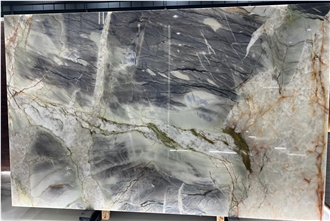 Dreamy Blue Quartzite Slabs
