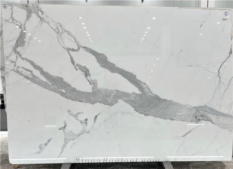 Italy Calacatta White Marble Slabs