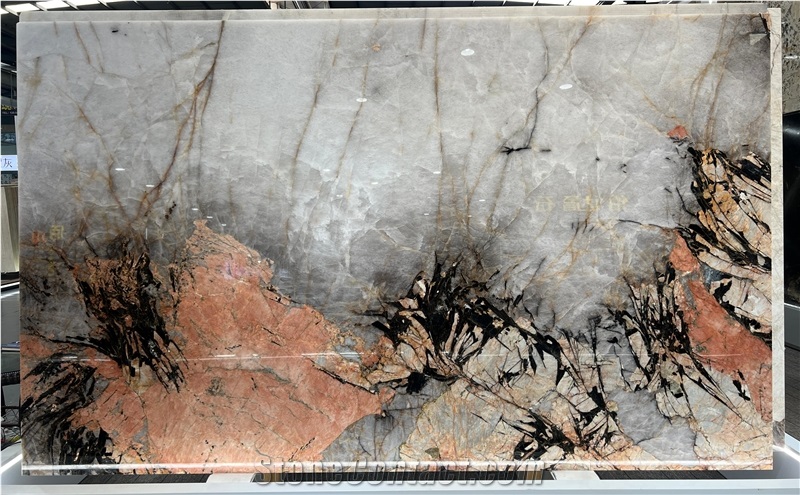 Pandora  Pink  Quartzite Slabs