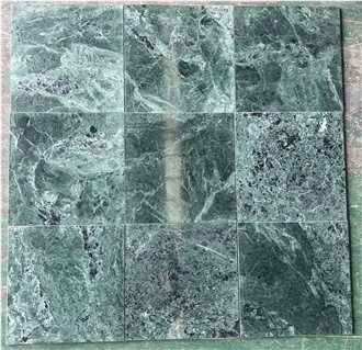 Taiwan Big Flower Green Marble Tiles Taiwan Big Flower Green Marble Tiles